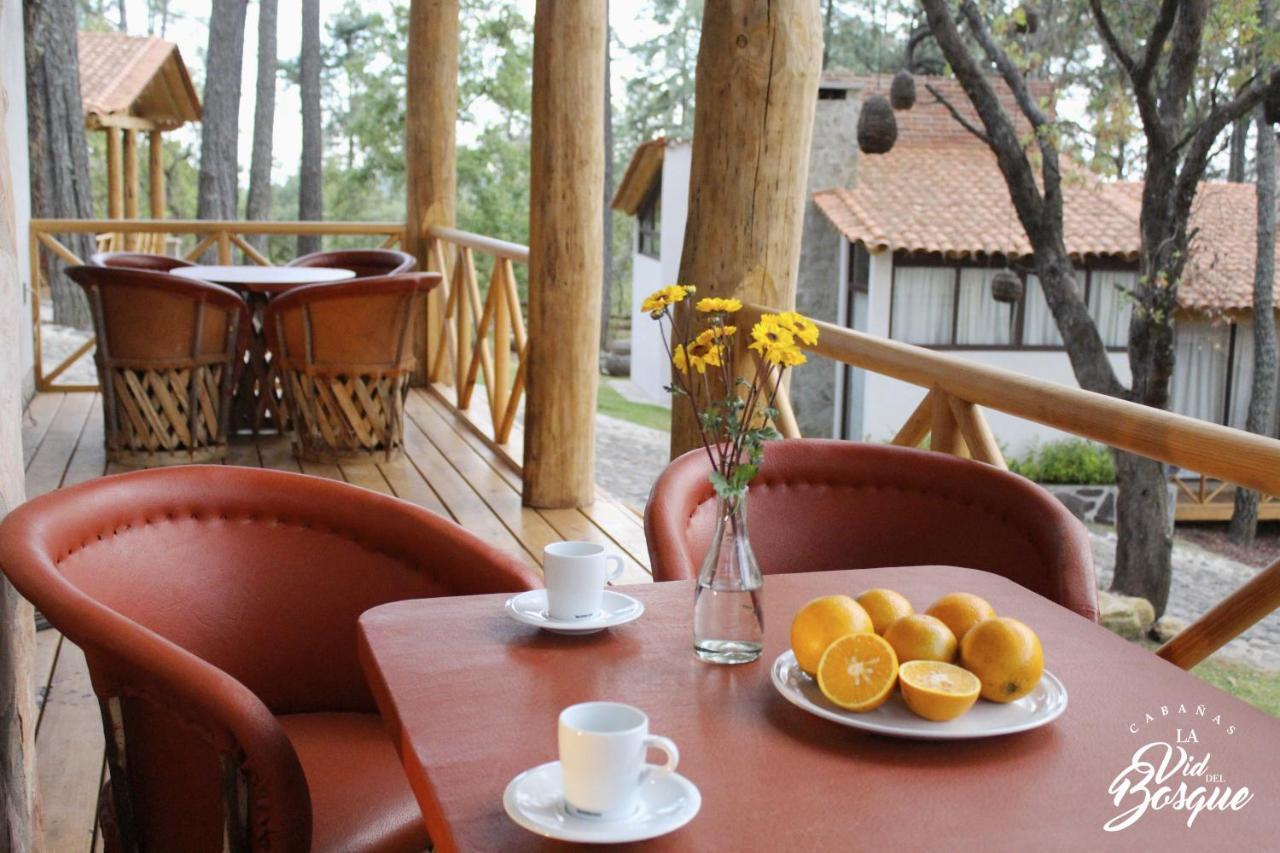 Cabanas La Vid Del Bosque Hotel Tapalpa Exterior photo
