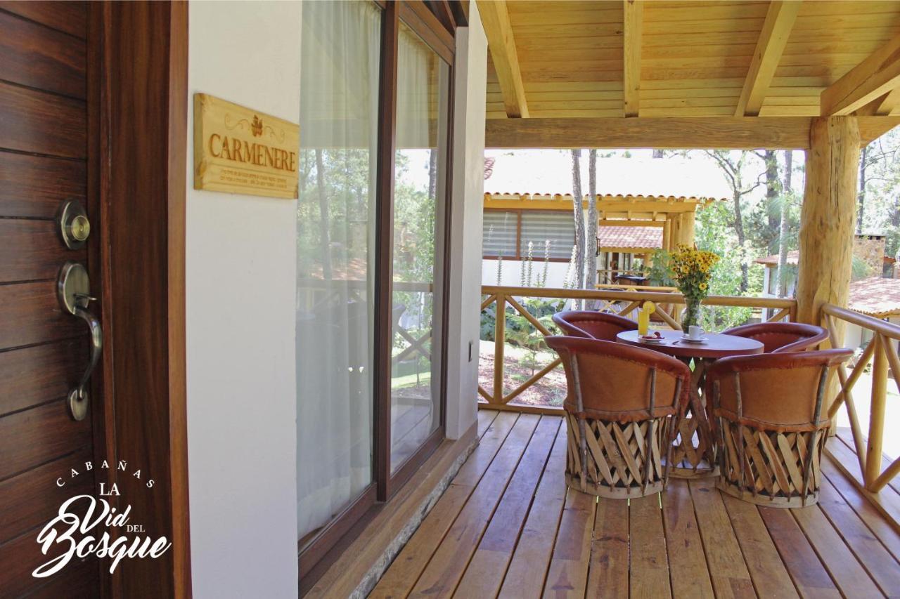 Cabanas La Vid Del Bosque Hotel Tapalpa Exterior photo